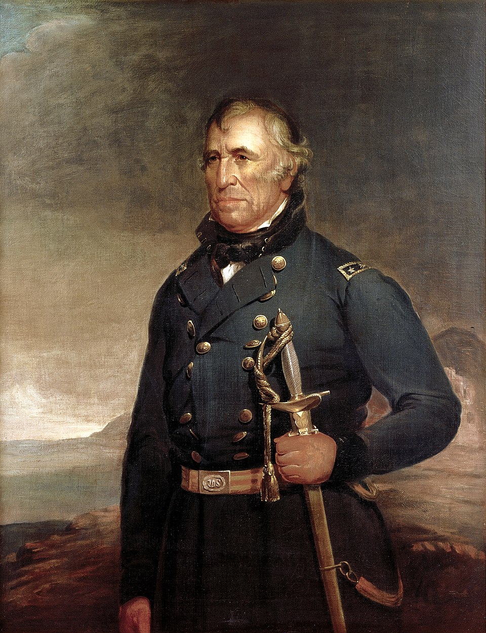 Portrait of Zachary Taylor