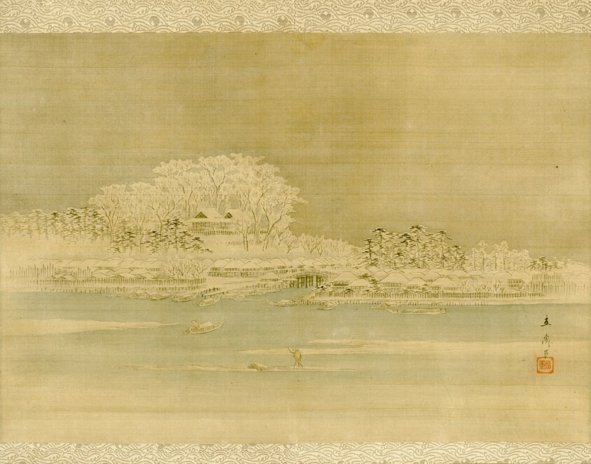Matsuchiyama on the Sumida River