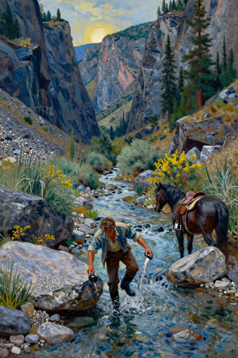 XVI. THUNDER RIVER