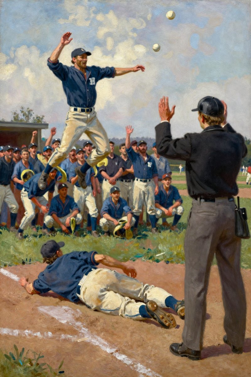THE RUBE'S PENNANT