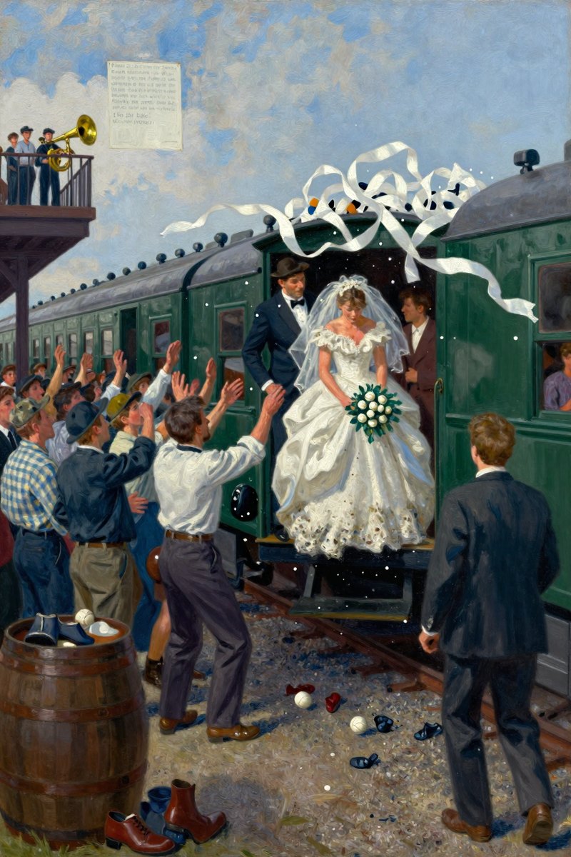 THE RUBE'S HONEYMOON