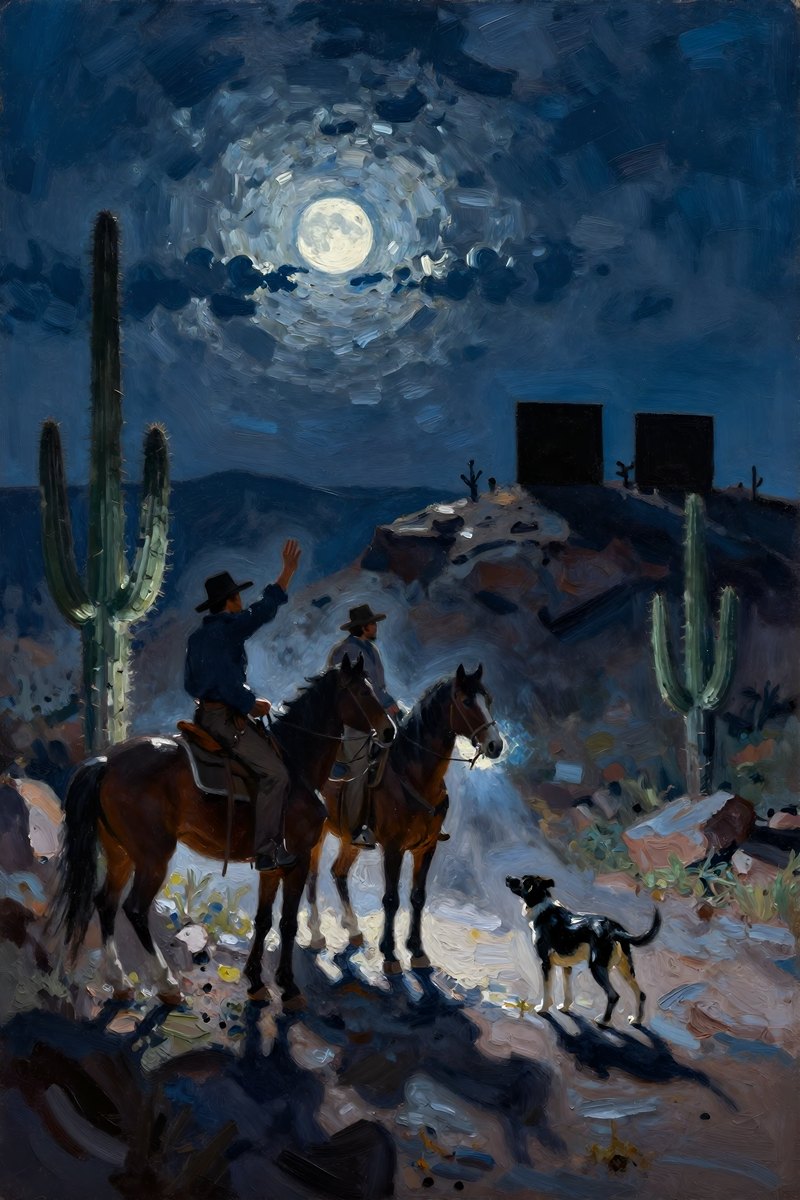 A FLIGHT INTO THE DESERT