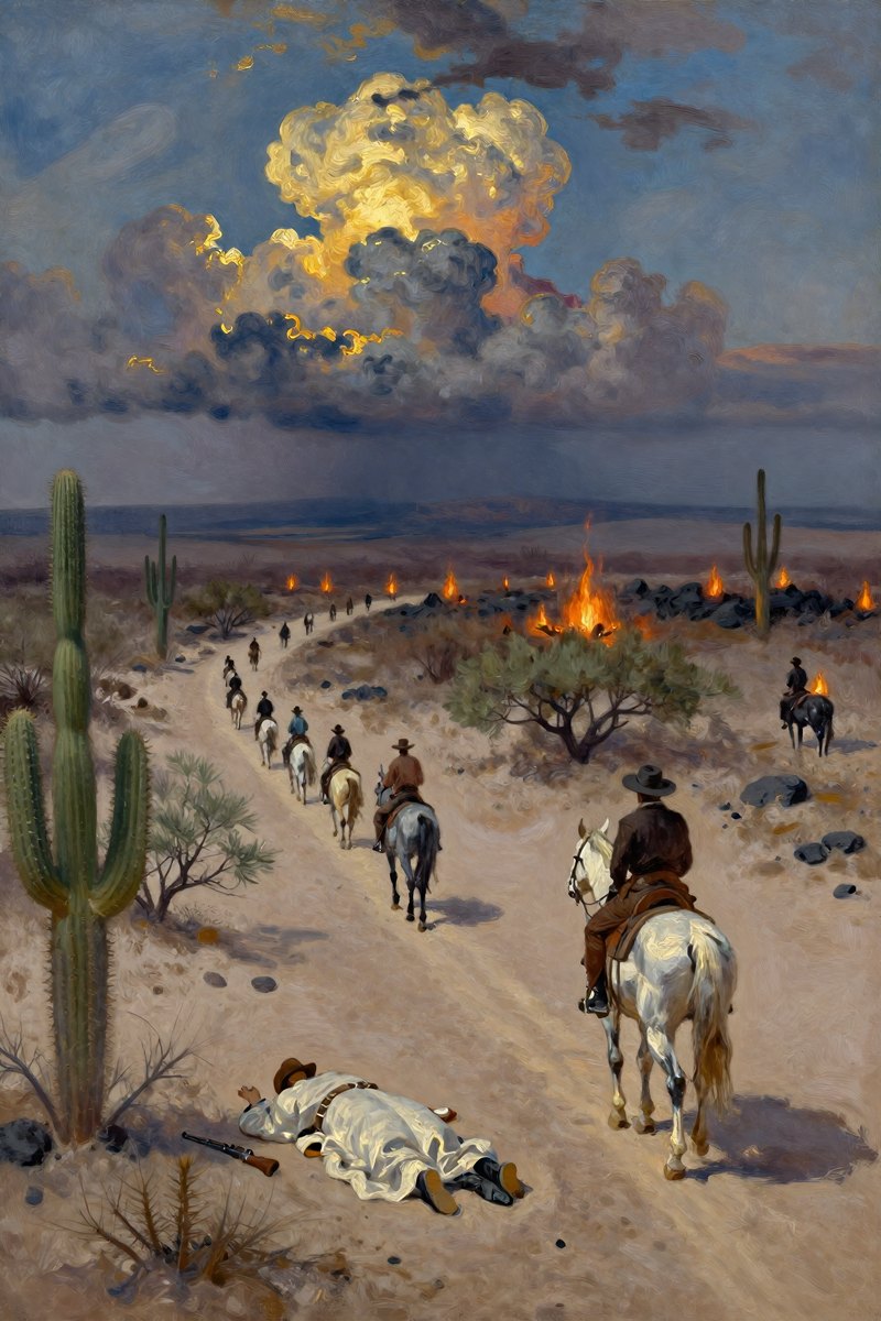 ACROSS CACTUS AND LAVA
