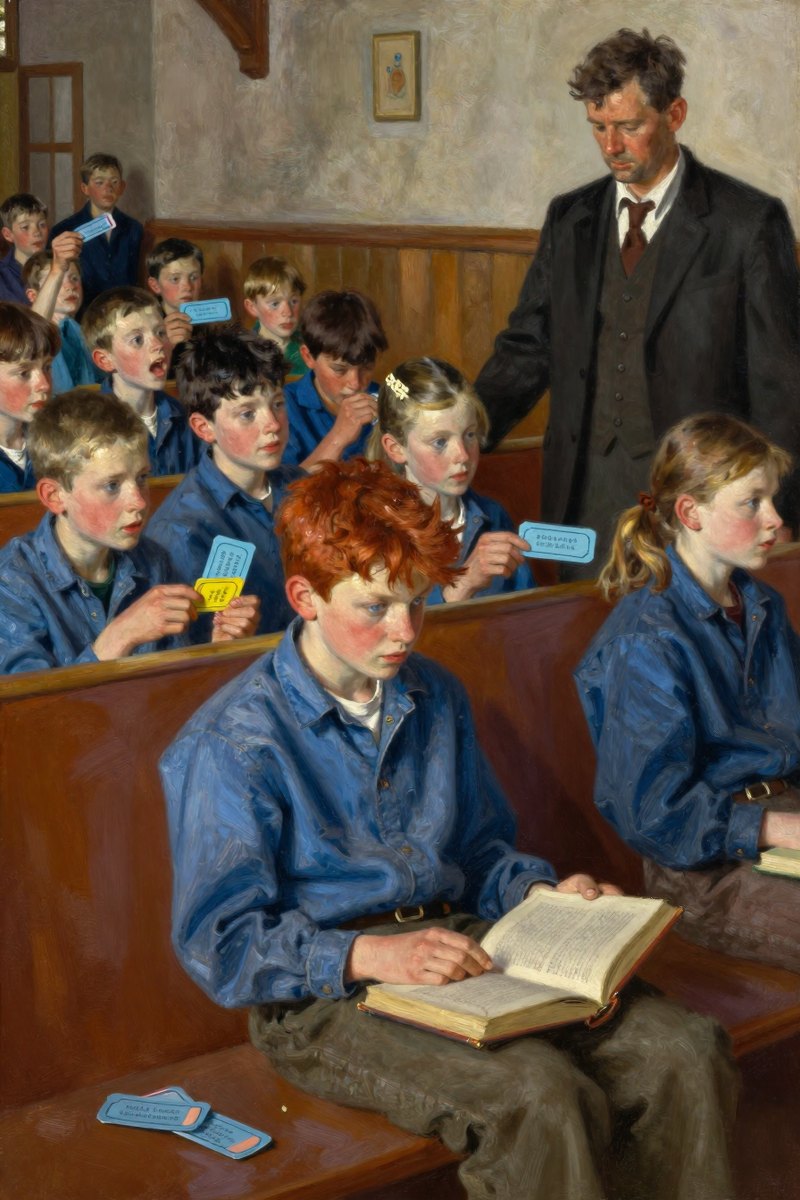 CHAPTER IV. Mental Acrobatics—Attending Sunday—School—The  Superintendent—“Showing off”—Tom Lionized