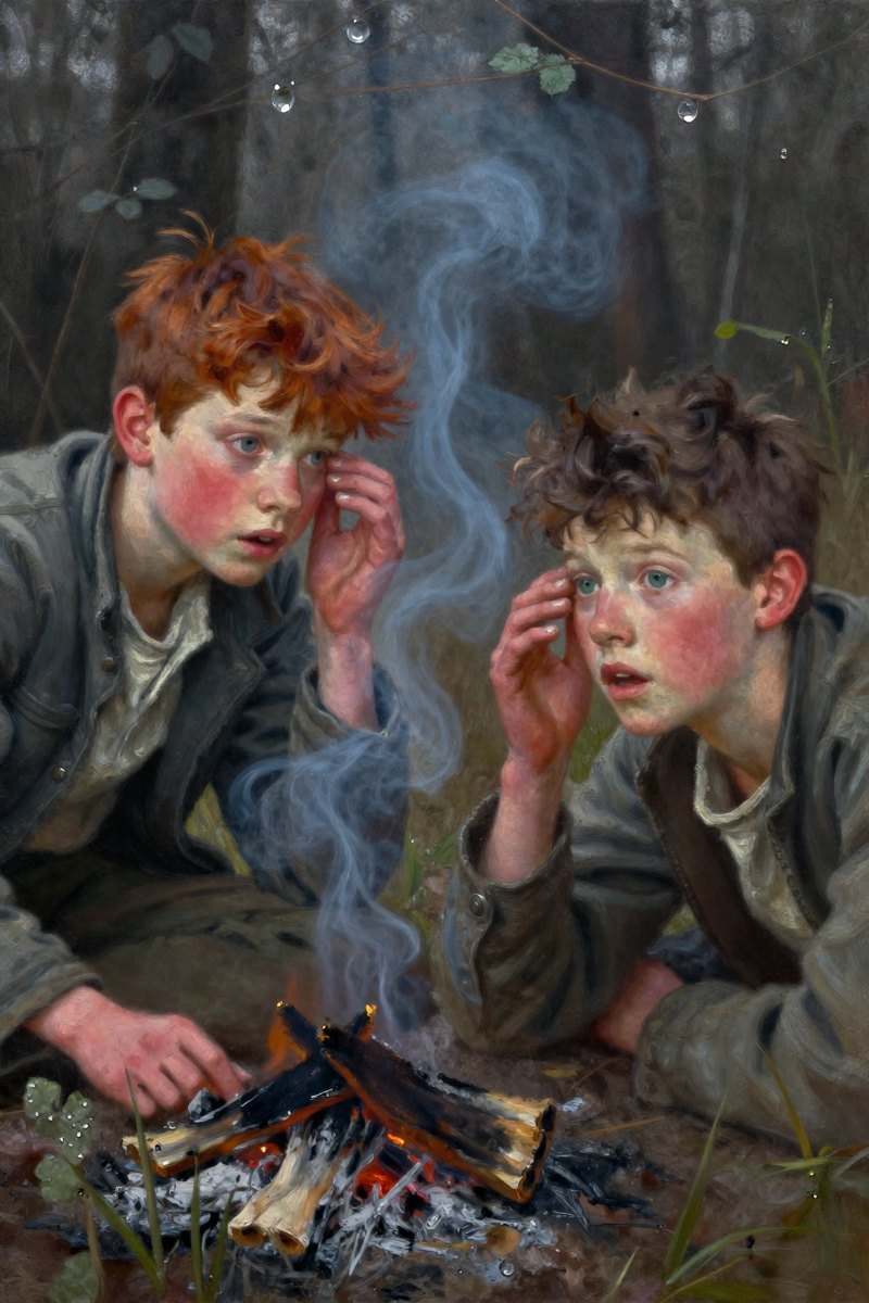 CHAPTER XIV. Camp-Life—A Sensation—Tom Steals Away from Camp