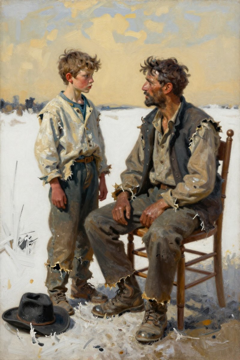 CHAPTER V. Huck’s Father.—The Fond Parent.—Reform.