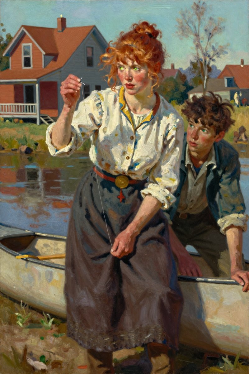 CHAPTER XI. Huck and the Woman.—The Search.—Prevarication.—Going to Goshen.