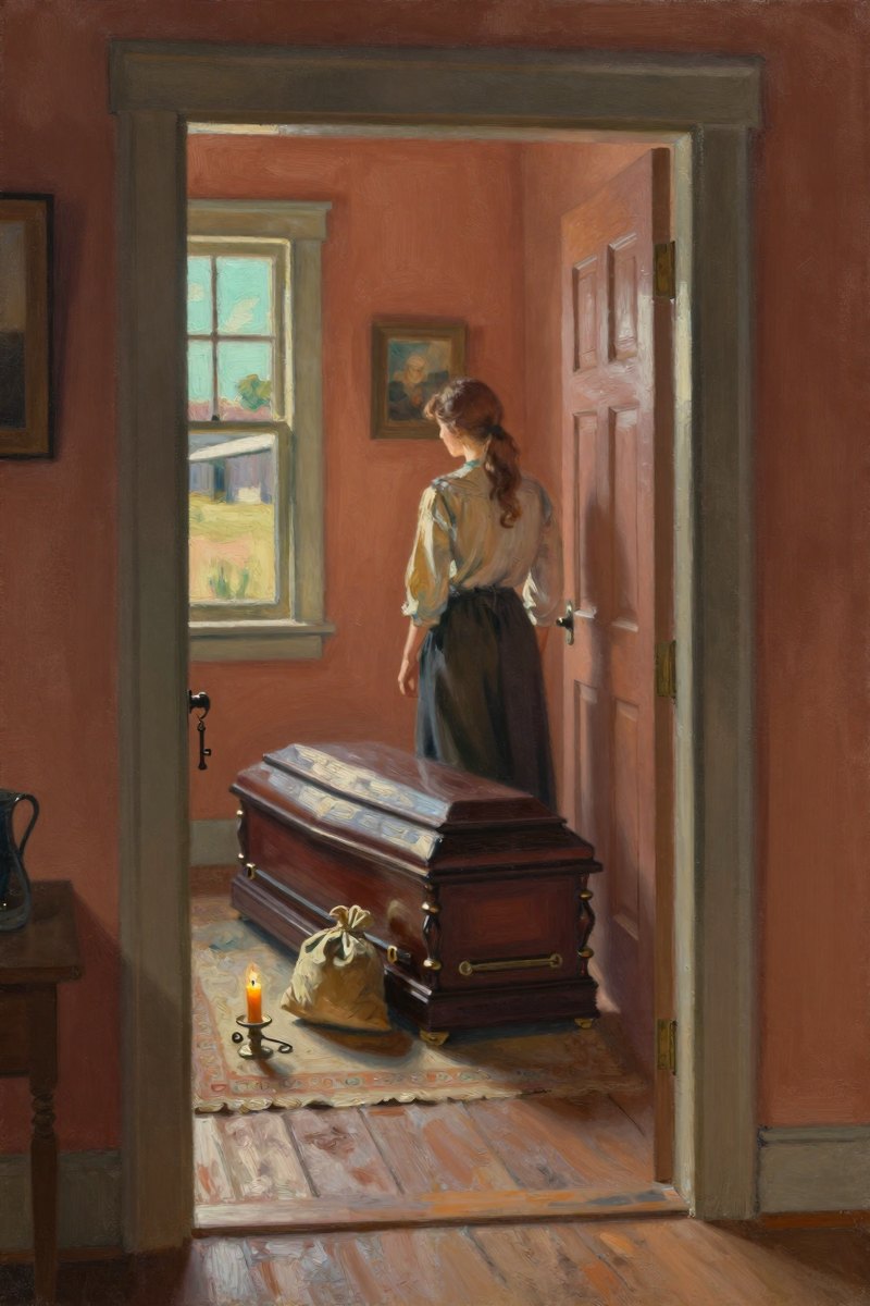 CHAPTER XXVII. The Funeral.—Satisfying Curiosity.—Suspicious of Huck,—Quick Sales and  Small.