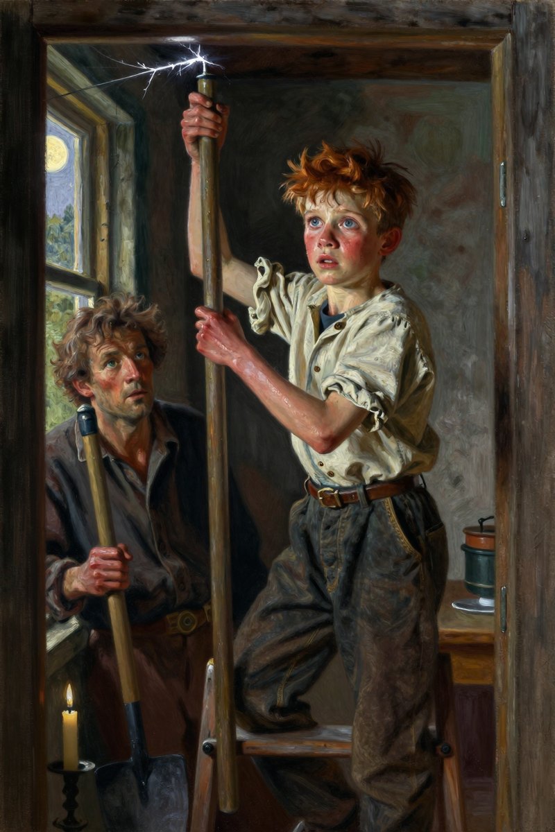 CHAPTER XXXVI. The Lightning Rod.—His Level Best.—A Bequest to Posterity.—A High  Figure.