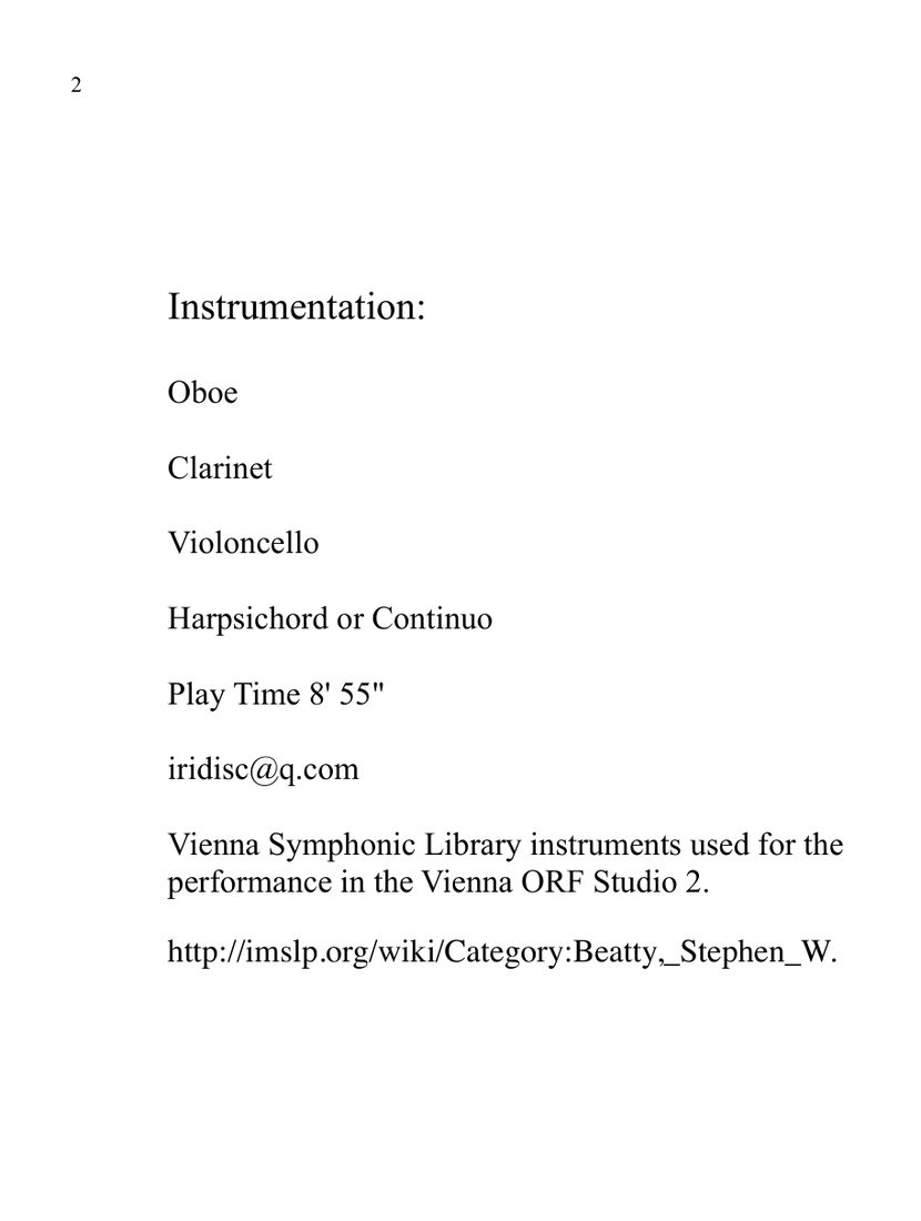 Sample page 2 of the engraved score
